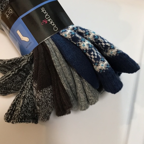 *Cuddl Duds 4 Pair Boot Socks - Picture 9 of 10